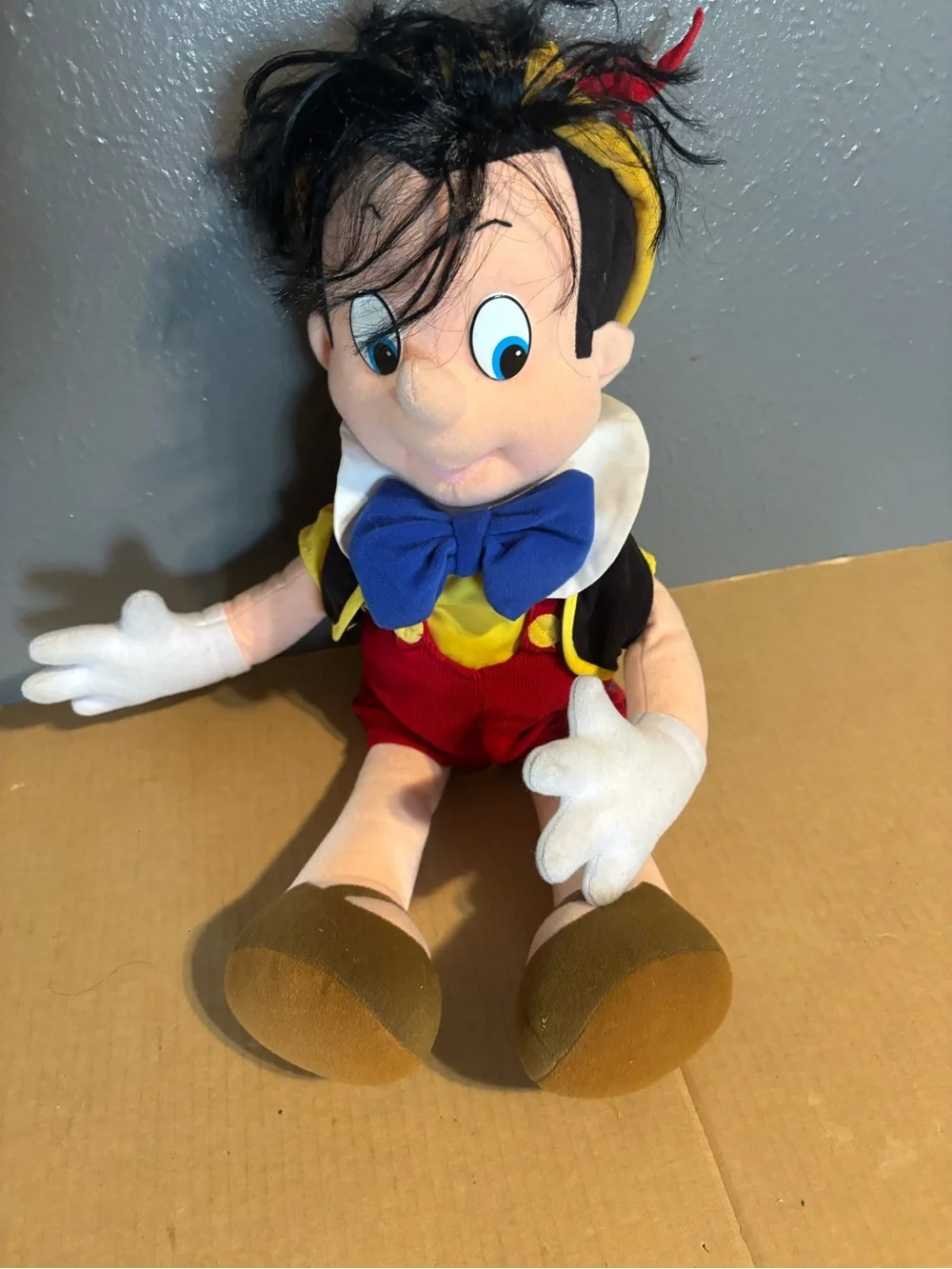 Classic Pinocchio Plush Doll - Collectible